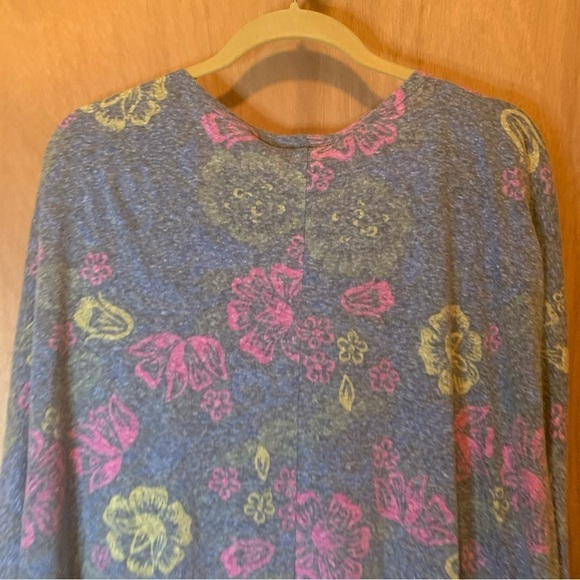 LulaRoe  Womens Large Colorful Lindsay Open Front Cardigan Long Sleeve - Picture 13 of 14